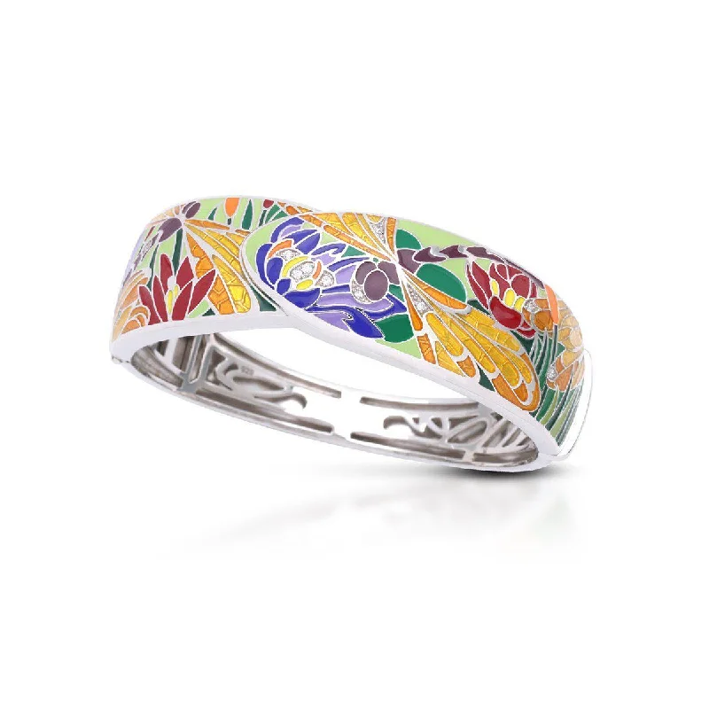 Women’s engraved bangles-Dragonfly Bangle