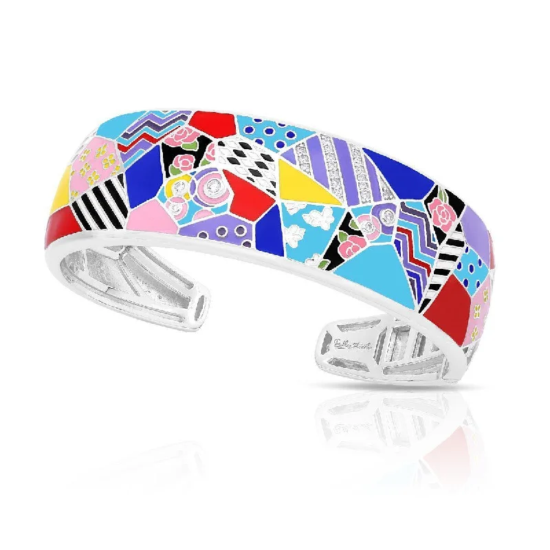 Women’s vintage bangles-Quilt Bangle