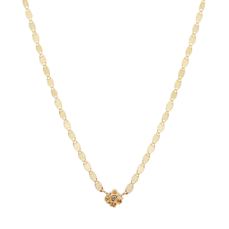 Women’s gemstone bar necklaces-Diamond Eruption Necklace