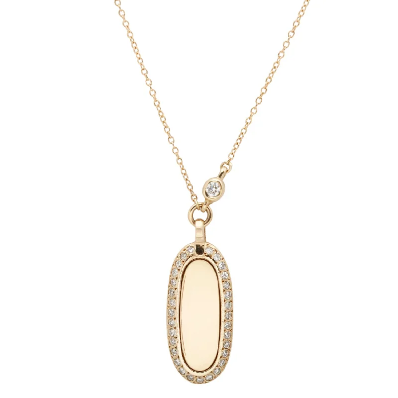 Women’s statement gold necklaces-Simone Gold Pendant Necklace