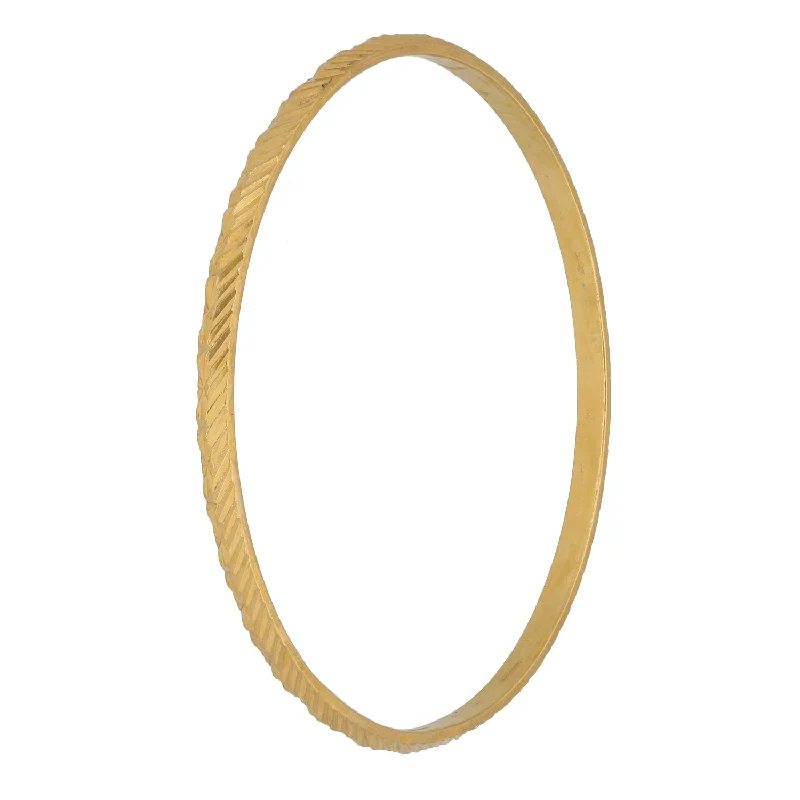 Women’s engraved gold bracelets-22ct Gold Bangle