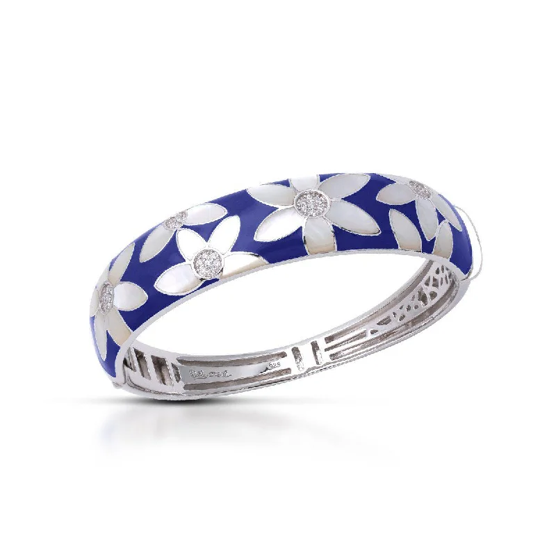 Women’s gemstone bangles-Moonflower Bangle