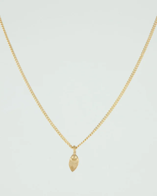 Women’s chunky necklaces-Mimi Leaf Delicate Necklace