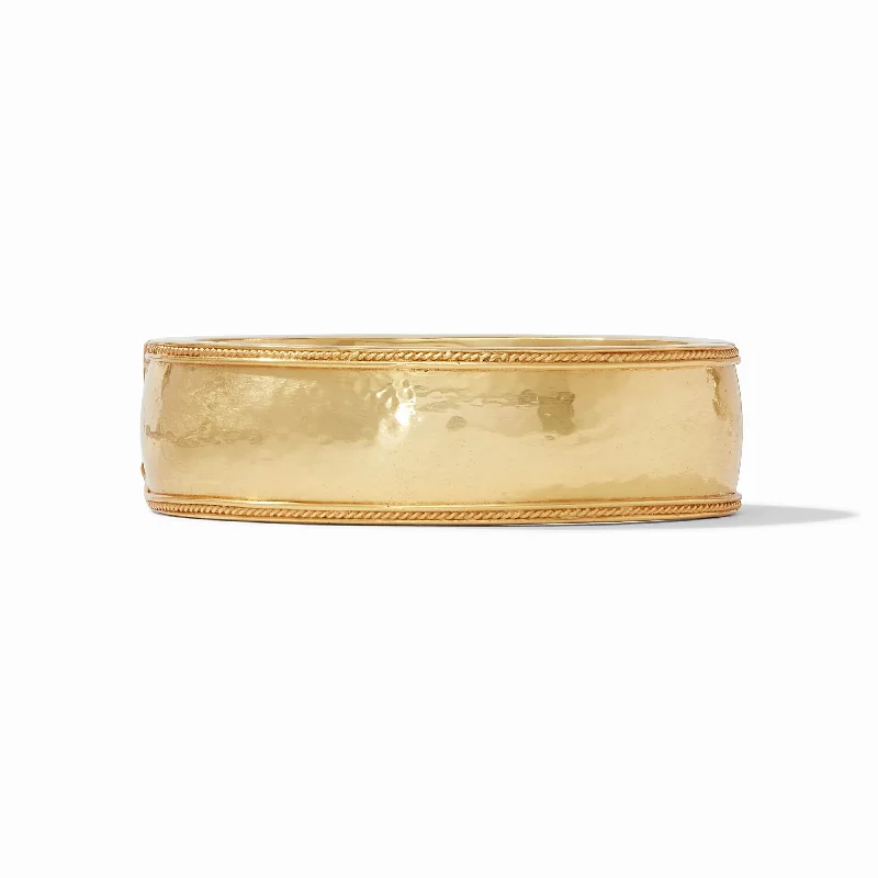 Women’s butterfly bracelets-Cannes Statement Hinge Bangle