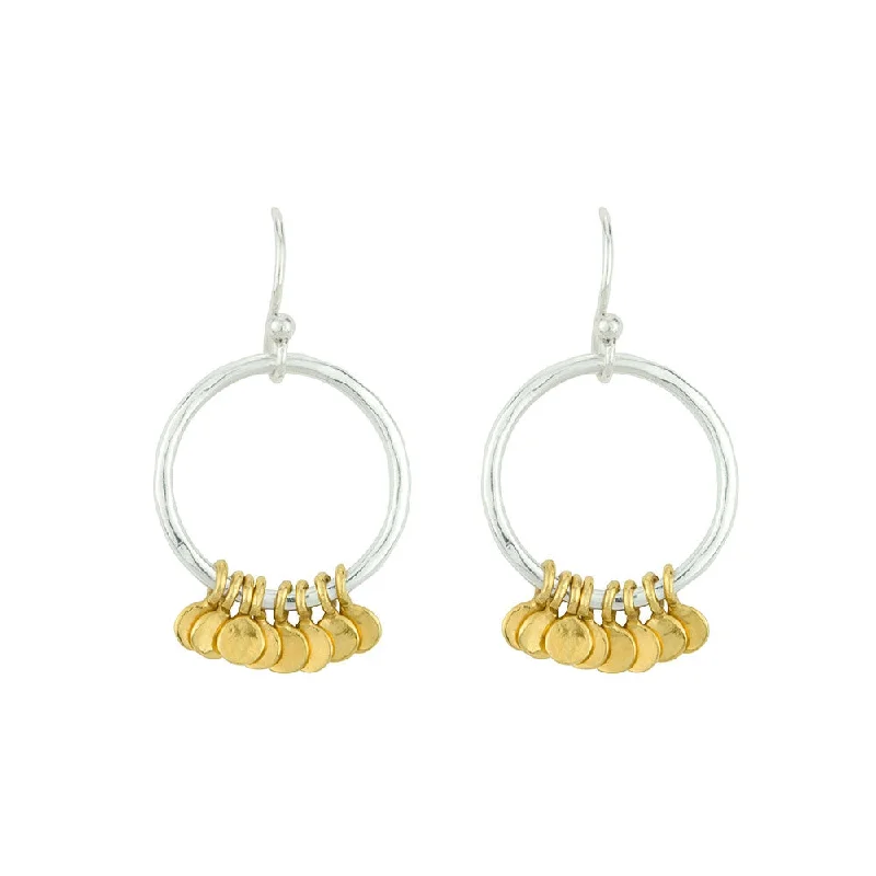 Women’s zirconia earrings-In Orbit Earrings