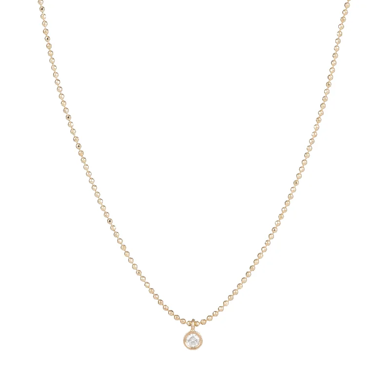 Women’s fine jewelry necklaces-Diamond Dust Necklace