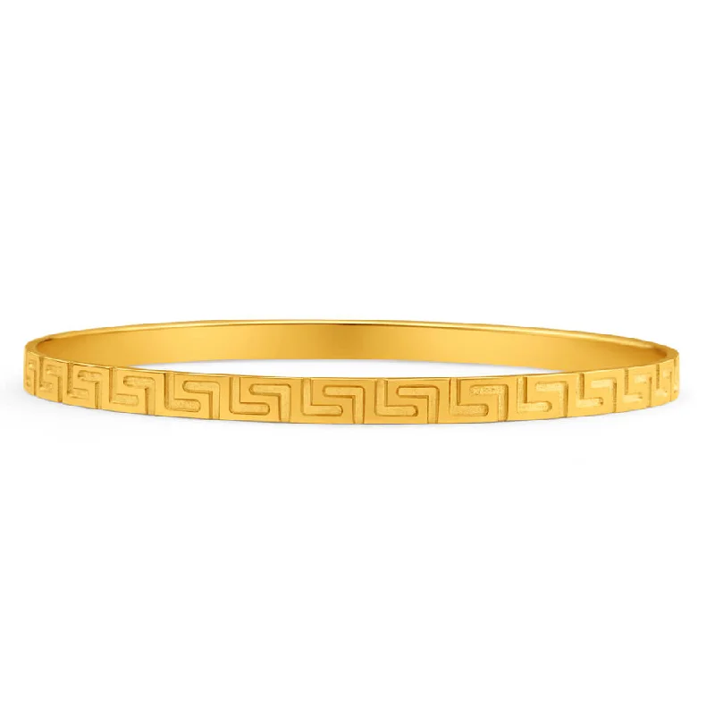 Women’s friendship bracelets-9ct Yellow Gold Gorgeous Bangle