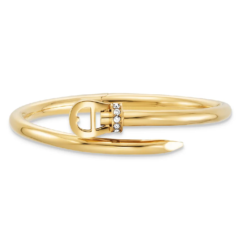 Women’s stacking bracelets-Women Gold Bangle