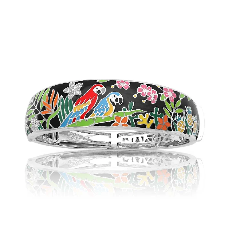 Women’s gemstone bracelets-Macaw Bangle