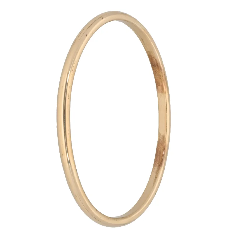 Women’s luxury bangles-9ct Gold Plain Bangle