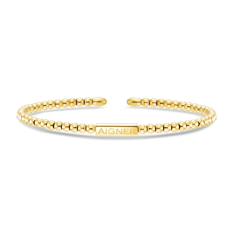 Women’s bridal bangles-Women Novelty Gold Bangle