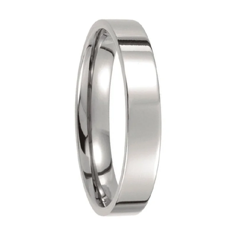 Women’s minimalist rings-Titanium Women's Wedding Band